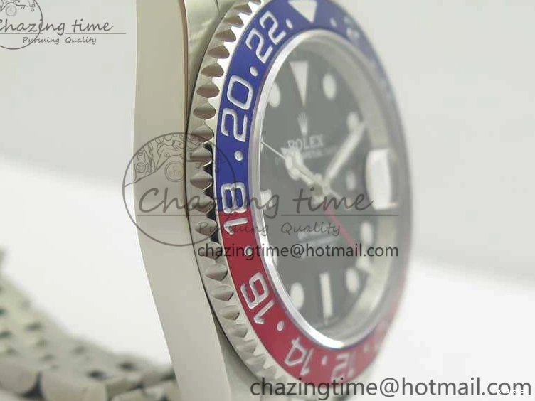 On 126710 A2813 Bracelet Best SS GMT-Master SS BPF Edition Dial Black II Maker BLRO Jubilee 0112